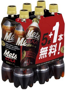 メッツコーラ ５本＋おまけ１本纏売り施策