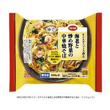 海老と炒め野菜の中華焼そば