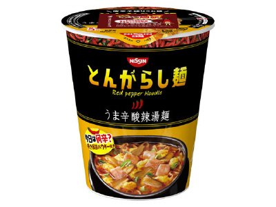 日清のとんがらし麺　うま辛酸辣湯麺
