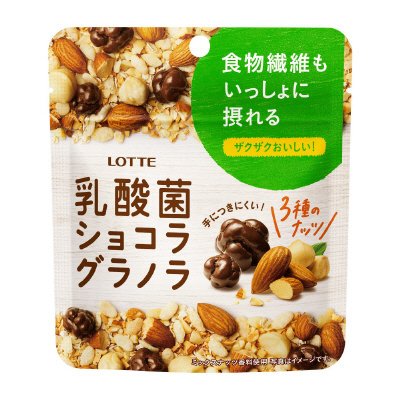 乳酸菌ショコラ　グラノラ＜３種のナッツ＞　モバイルパウチ