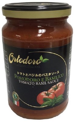 オルトドーロ　パスタソース・トマト＆バジル　３５０ｇ　瓶