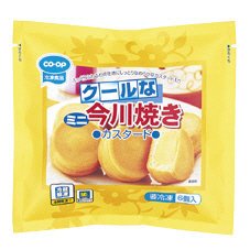 クールなミニ今川焼き　カスタード