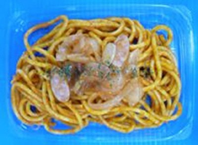 懐かしの太麺ナポリタンサラダ