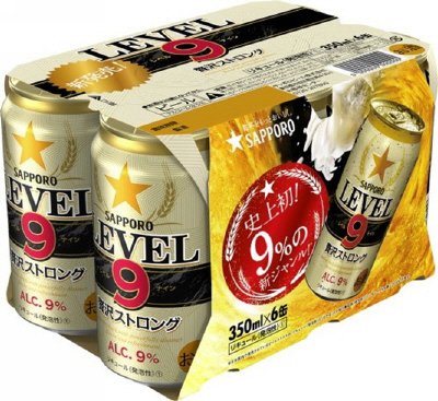 サッポロ　ＬＥＶＥＬ９贅沢ストロング