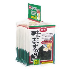 味おかずのり　（有明産のり使用　全形８枚分８切８枚８袋）