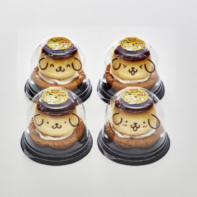 ポムポムプリンタルト