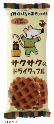 メイシーサクサクのドライワッフル