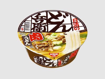 日清のどん兵衛　肉うどんケース