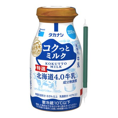 タカナシコクっとミルク北海道４．０牛乳