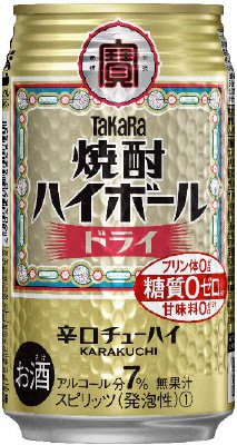 ＴａＫａＲａ「焼酎ハイボール」〈ドライ〉３５０ＭＬ浪花缶ケース