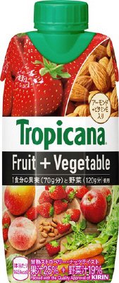 フルーツ＋ベジタブル　甘熟ストロベリー・ナッツテイスト