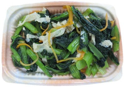 国産小松菜と湯葉のおひたし