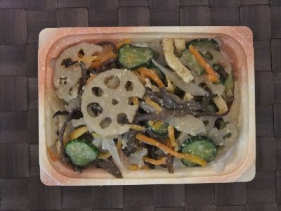 シャキシャキ根菜のごま酢和え