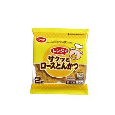 レンジでサクッとロースとんかつ