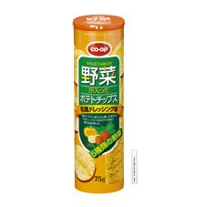 野菜が入ったポテトチップス（和風ドレッシング味）