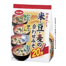 即席みそ汁　米・豆・麦の合わせみそ