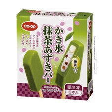 かき氷抹茶あずきバー