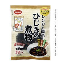 レンジで簡単　ひじきの煮物