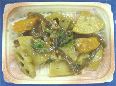 たけのこと蓮根のあまから煮