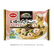 いかとたらこのスパゲッティ