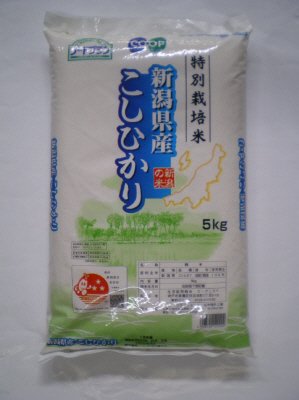特別栽培米　新潟県産こしひかり
