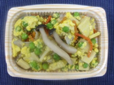 きのこと高野の玉子とじ