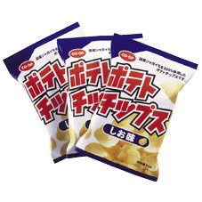 ポテトチップス　しお味