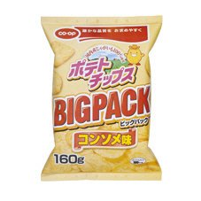 ≪ベーシック≫ポテトチップス　ビッグパック　コンソメ味