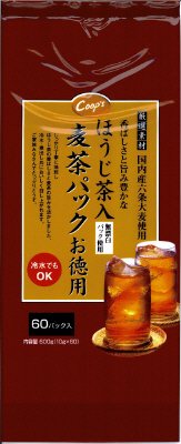 ほうじ茶入り麦茶パック