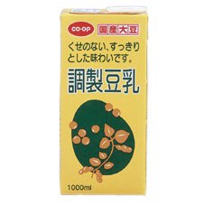 調製豆乳（国産大豆）