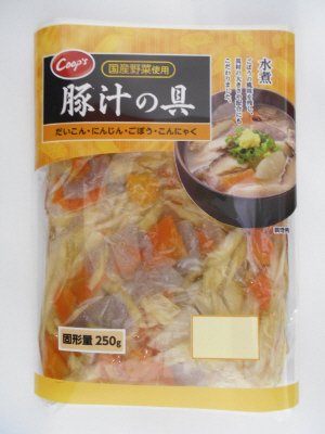 豚汁の具（水煮）