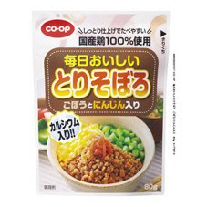毎日おいしいとりそぼろ　ごぼうとにんじん入り・カルシウム入≪パウチ≫