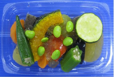 冷製夏野菜の炊き合わせ