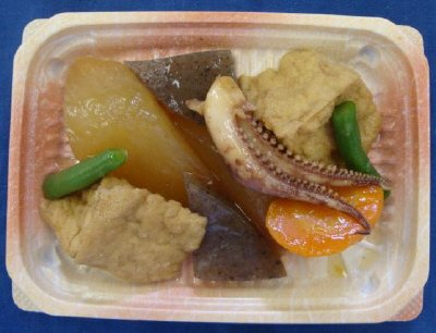 いかと厚揚げの煮物