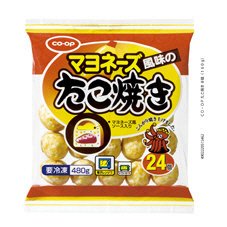 マヨネーズ風味のたこ焼き