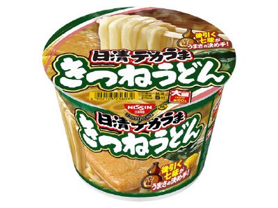 日清デカうま　きつねうどん