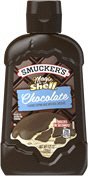 スマッカーズ　マジックシェル　チョコレートフレーバー