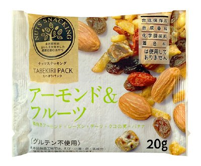 ナッツスナッキング　ＴＰアーモンド＆フルーツ