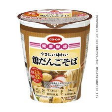やさしい味わい　鶏だんごそば