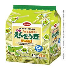 油であげないミニえんどう豆スナック（Ｃａ入り）