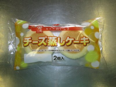 チーズ蒸しケーキ