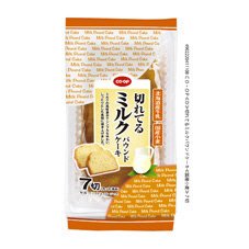 切れてるミルクパウンドケーキ