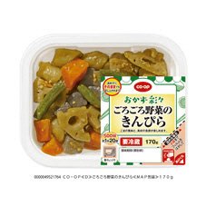 ごろごろ野菜のきんぴら
