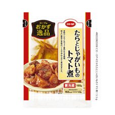 たらとじゃがいものトマト煮