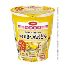 やさしい味わい　かき玉きつねうどん
