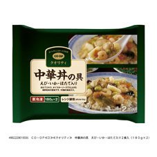 中華丼の具　えび・いか・ほたて入り