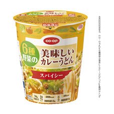 ６種野菜の美味しいカレーうどん