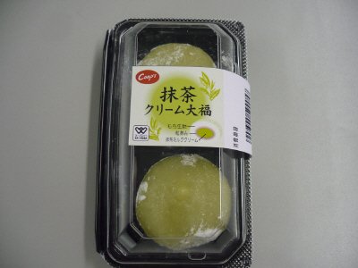 抹茶クリーム大福