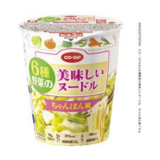 ６種野菜の美味しいヌードル　ちゃんぽん風
