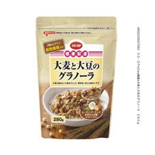 大麦と大豆のグラノーラ
